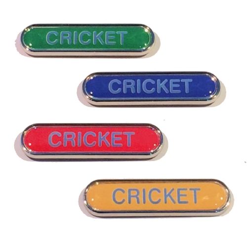 CRICKET bar badge
